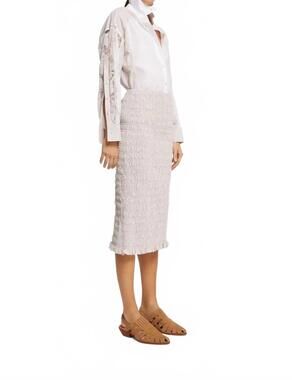 NEW ROSEANNA ida midi skirt in beige